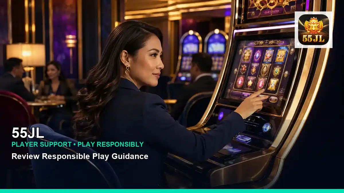 55JL high-energy VIP casino rewards in a celebratory layout for Philippine players